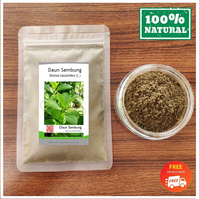 

BUBUK DAUN SEMBUNG 250 g Premium Quality Simplisia Serbuk Blumea balsamifera Powder
