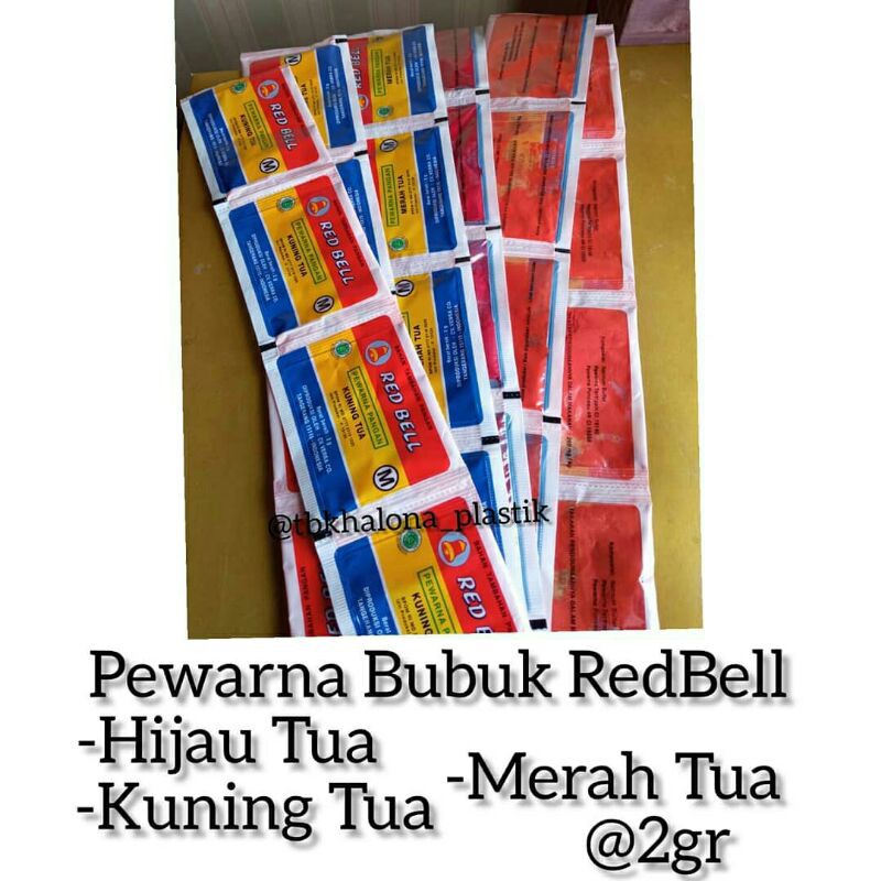 

Pewarna Red Bell Bubuk (10pcs)