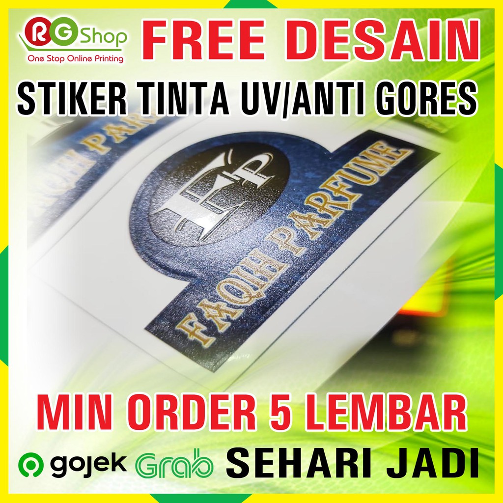 

STIKER TINTA UV VINYL TRANSPARAN ANTI LUNTUR ANTI GORES