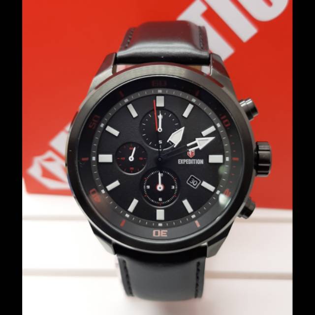 JAM TANGAN PRIA EXPEDITION E 6776 M ORIGINAL ( BLACK RED)