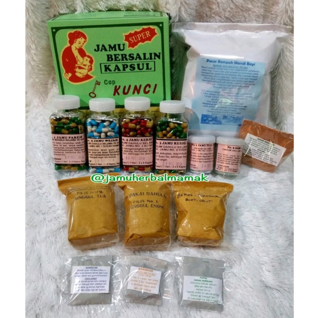 

Paket Jamu Bersalin Jamu Habis Bersalin