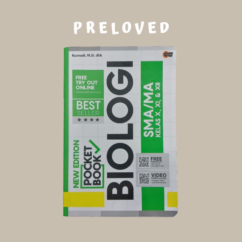 [PRELOVED] New Edition Pocket Book SMA/MA Kelas X, XI, XII