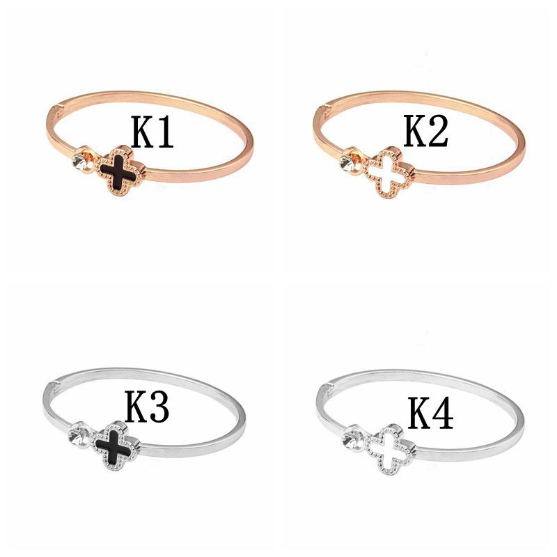 Gelang Titanium Permata Anti Karat Fashion Korea-K