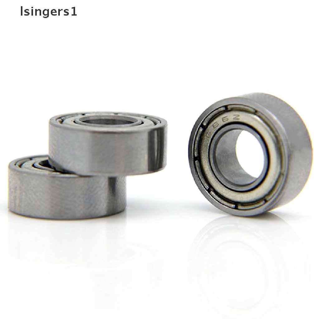 (lsingers1) 10pcs Bearing 686ZZ 6x13 X 5mm Bahan Metal Ukuran 6x13 X 5mm