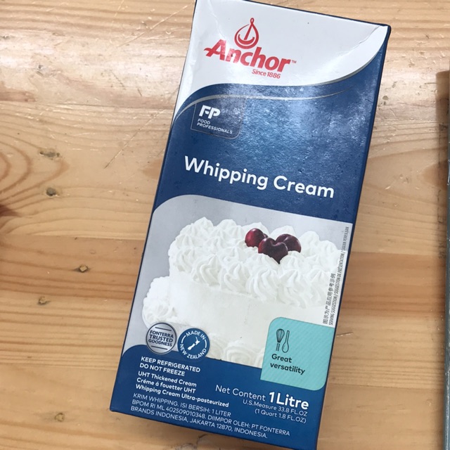 

Anchor Whipping Cream 1L