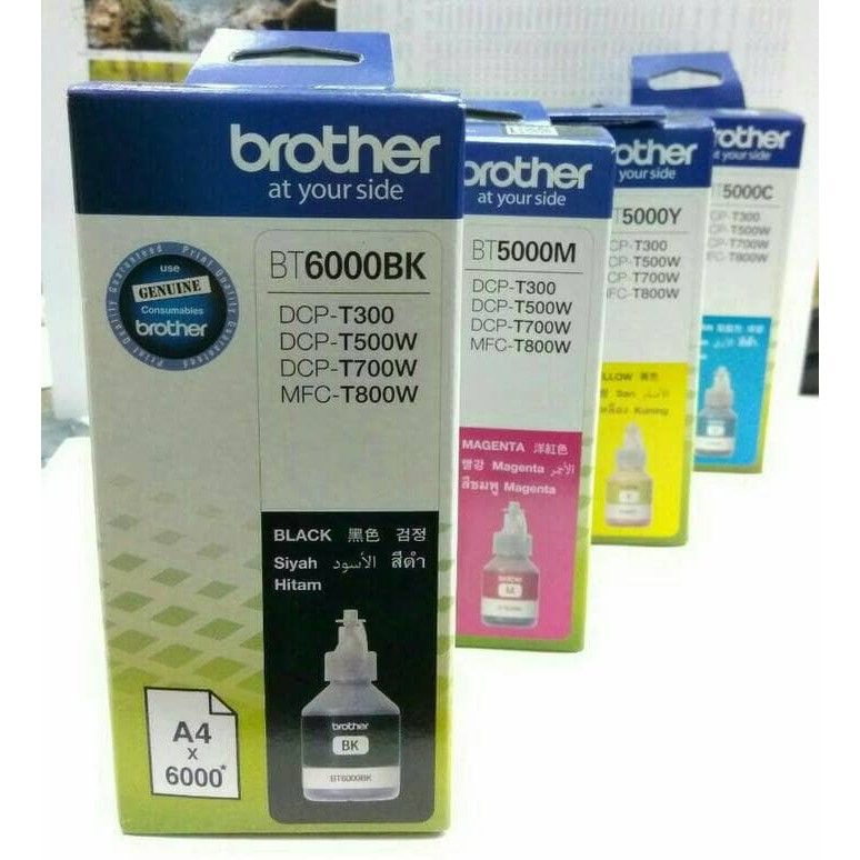 Tinta Brother T300 T500 T700 Original