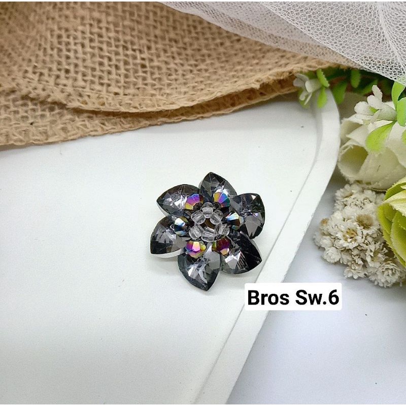 YASAFA Bros Copy Swarovski Ring hijab sw.6 / aplikasi