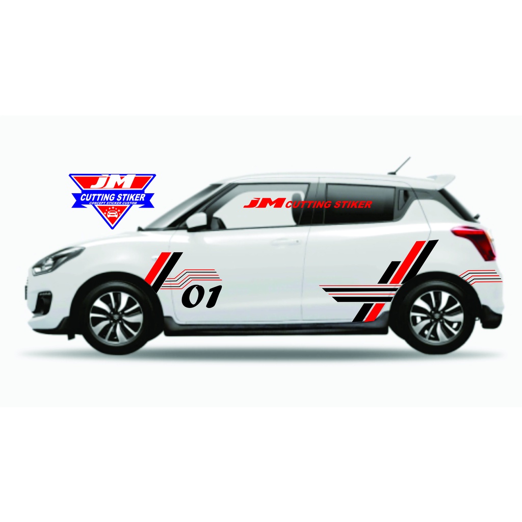 Stiker mobil suzuki swift stiker mobil swift cuting stiker mobil swift ignis