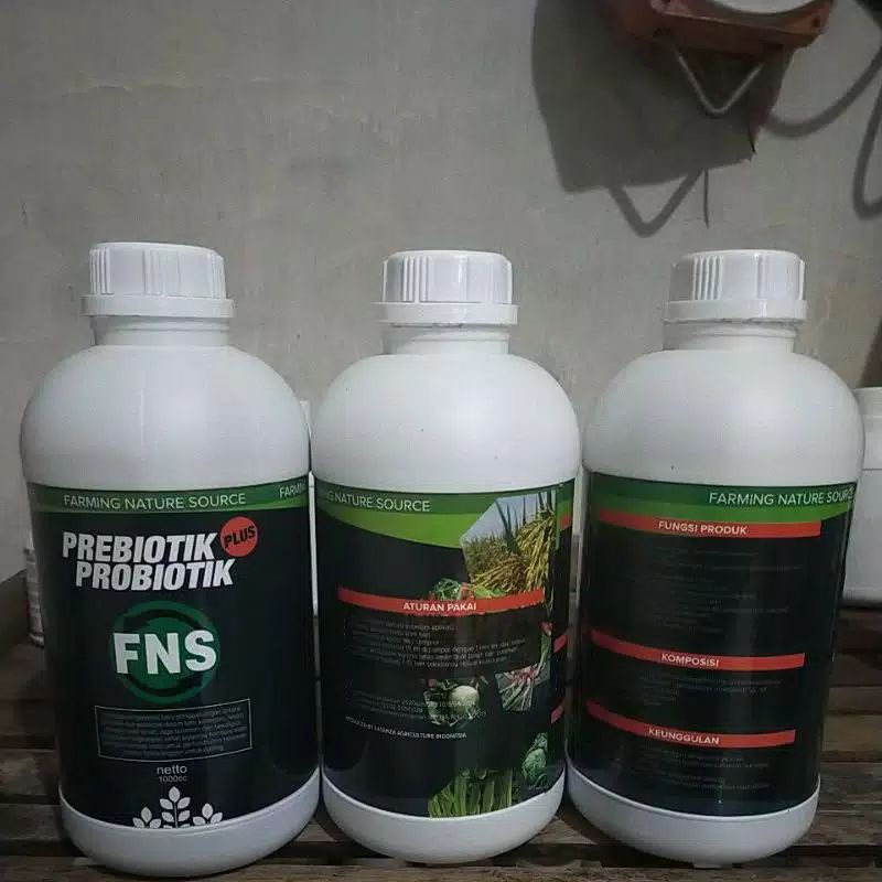 FNS PREBIOTIK-PROBIOTIK Pertanian Padi, Bawang Merah & Hortikultura Pupuk Organik Cair  & Dekomposer