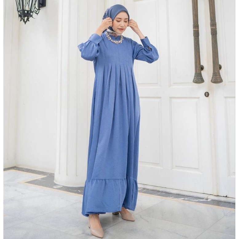 NEW READY STOCK‼️WOMENWEAR ANINDYA DRESS /GAMIS LEBARAN 2026/GAMIS CANTIK/GAMIS SHIMMER