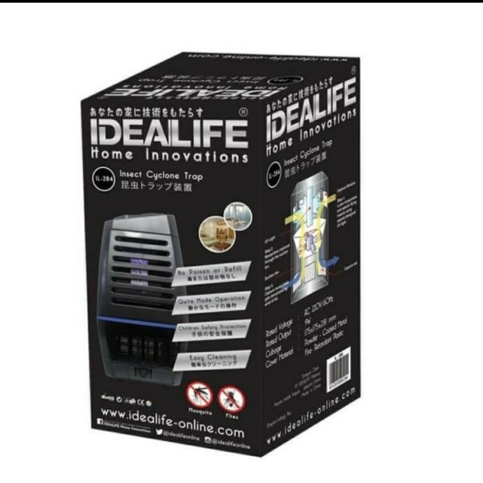 

Insect Killer IDEALIFE IL 284 Original Alat Perangkap Penangkap Nyamuk