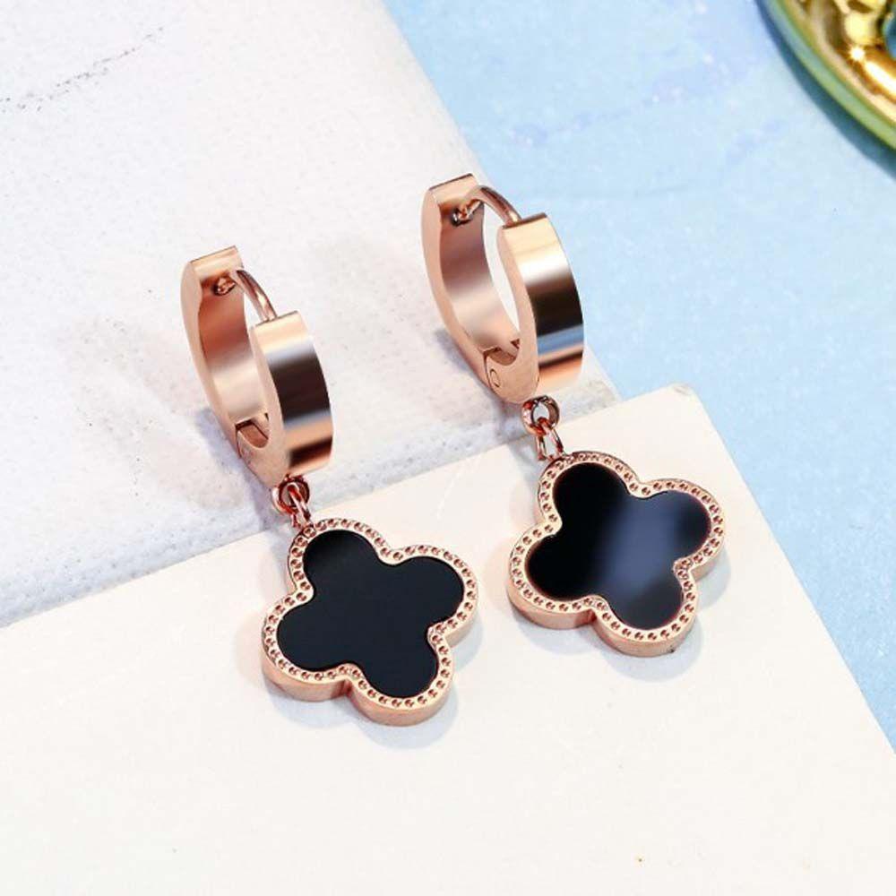 Nickolas1 Anting Hoop Geometris Elegan Untuk Perempuan Melampirkan Perhiasan Fashion Keberuntungan Temperamen Anting Gaya Korea
