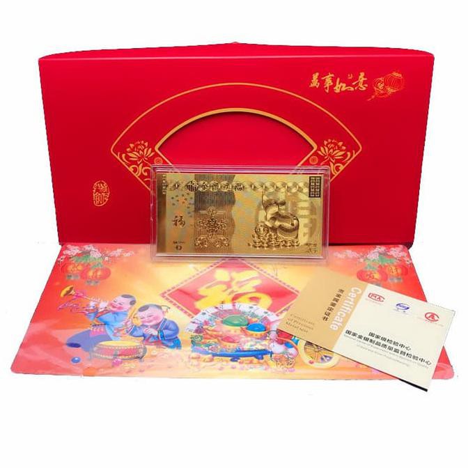 

Lowienjan24 Ampao Imlek 2020 Chinese New Year Shio Tikus Red Envelope Angpao Emas