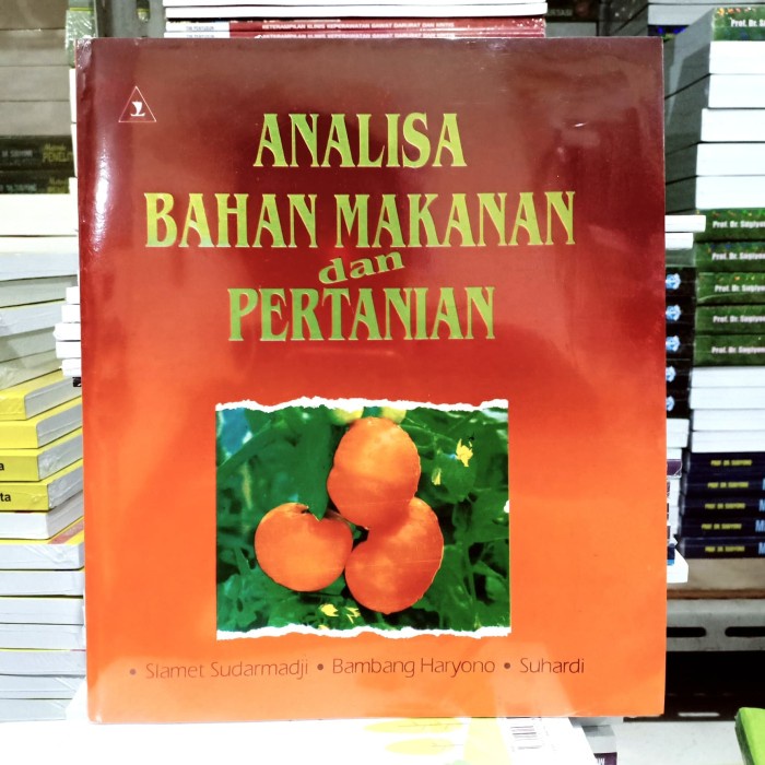 

ANALISA BAHAN MAKANAN DAN PERTANIAN - BARU