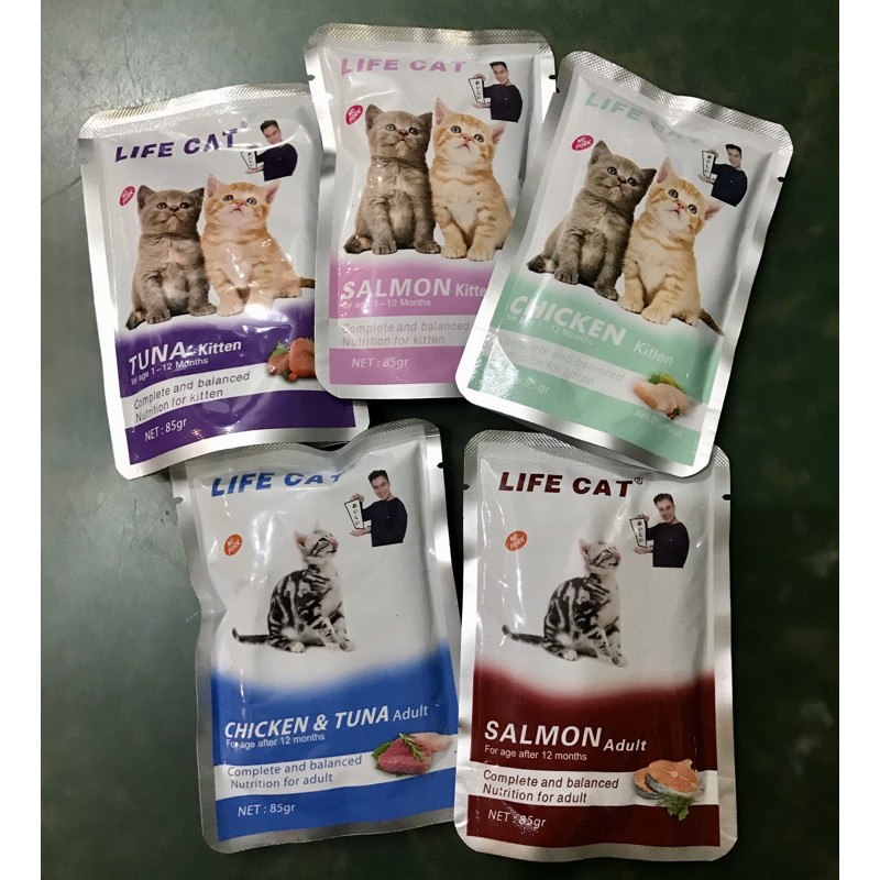 [POUCH] Life Cat Pouch 85 Gram