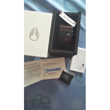 Jam Nixon Rotolog Pria Special Edition Dark Wood