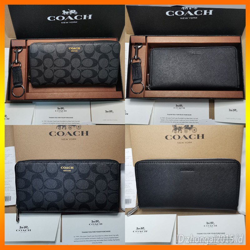 Dompet Coach / F74769 F74597 / Original / Dompet Pria / Dompet Panjang / Dompet impor pria