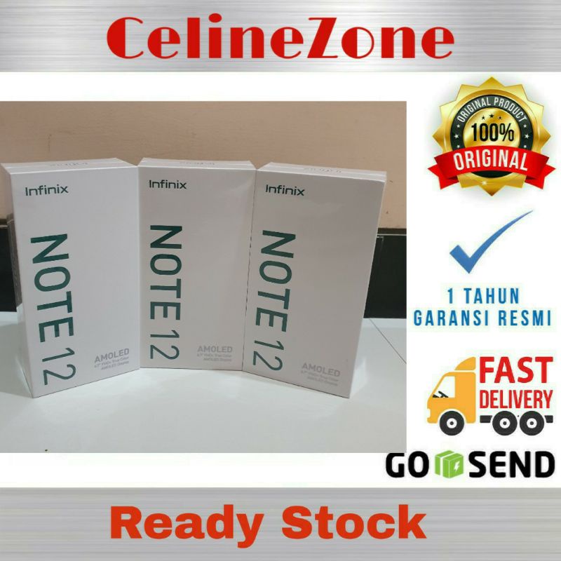 HP Infinix Note 12 8/128 Ram 8GB 128GB Garansi Resmi