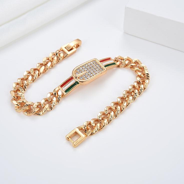 M-41 HYL JEWELRY COD  gelang titanium wanita anti karat murah emas muda korea selamanya rantai pria 