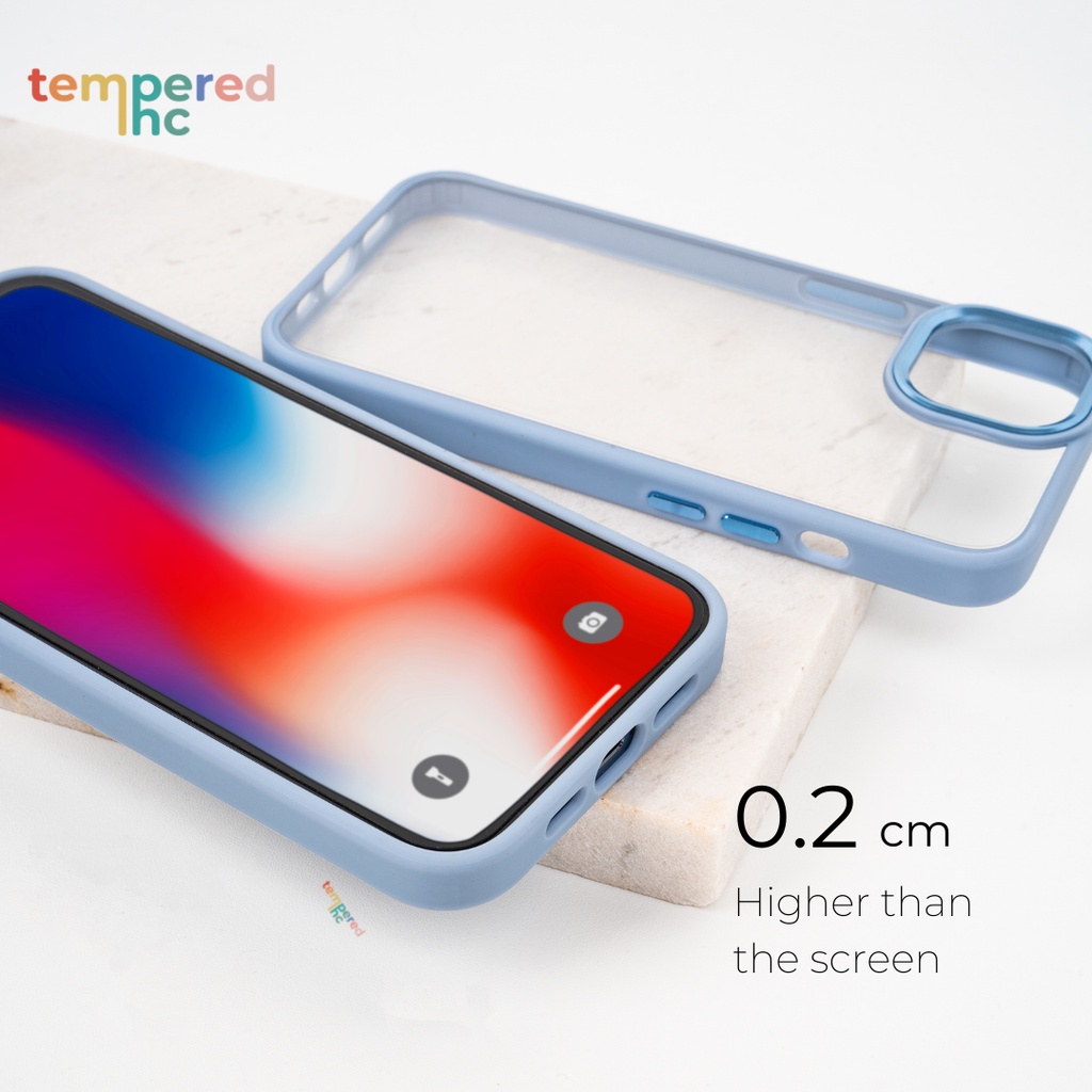 ALL NEW ! SteelHybrid Case Iphone ( Iphone x - 13 pro max Ready !! )