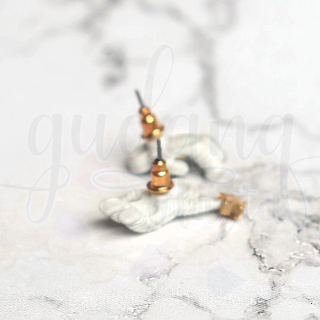 Anting Jepit Stud Wanita Astronaut 3D Lucu Unik Astronot Hadiah Kado GH 203675