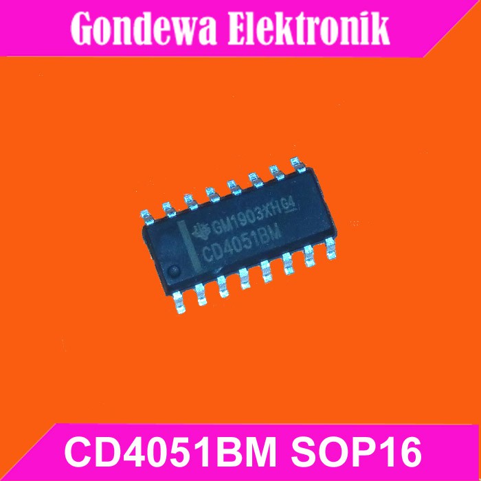 CD4051BM CD4051 8-channel multiplexer SOP-16