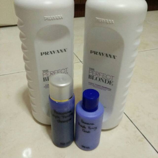 Refill 100ml_PRAVANA SILVER SHAMPOO & CONDITIONER