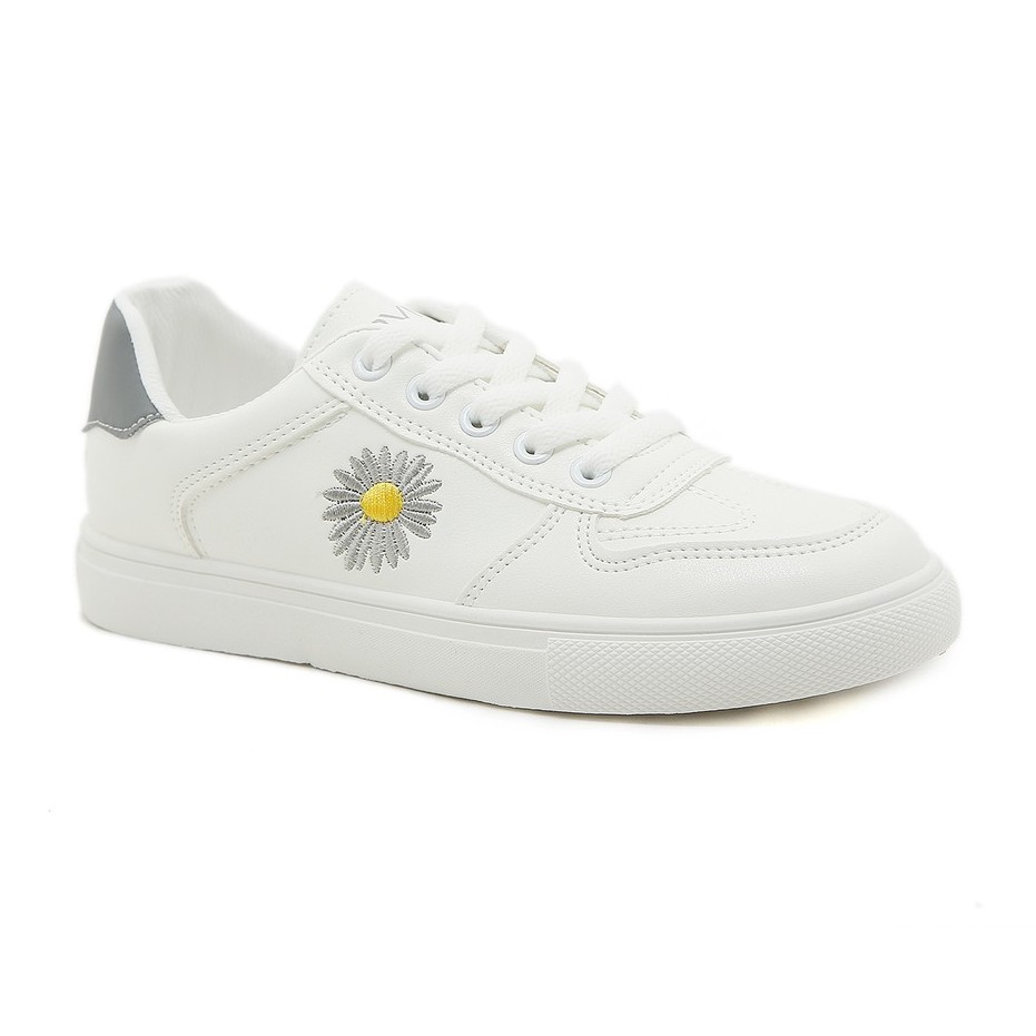 PVN Dalmi Sepatu Sneakers Wanita Sport Shoes Putih 000-Daisy Grey