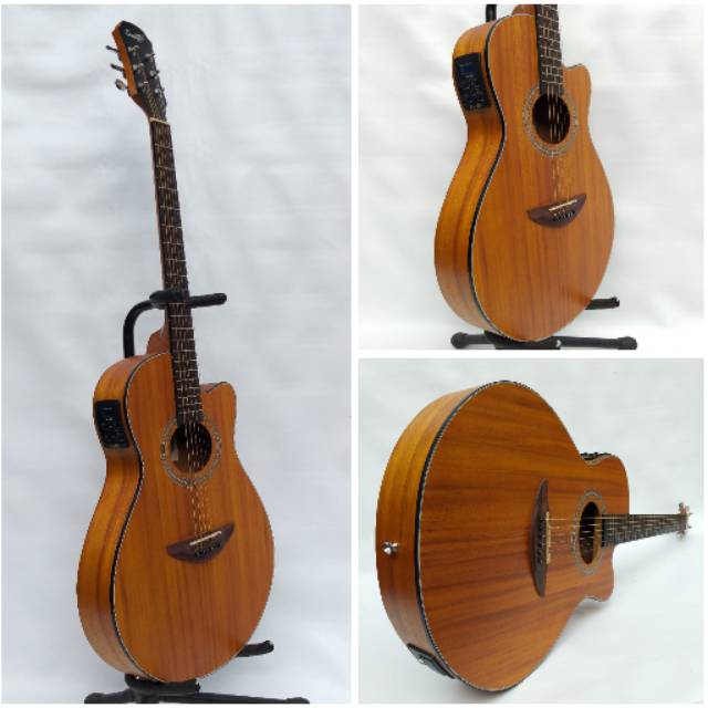 Gitar Akustik Elektrik Tuner Cowboy GWC-38NSK Original