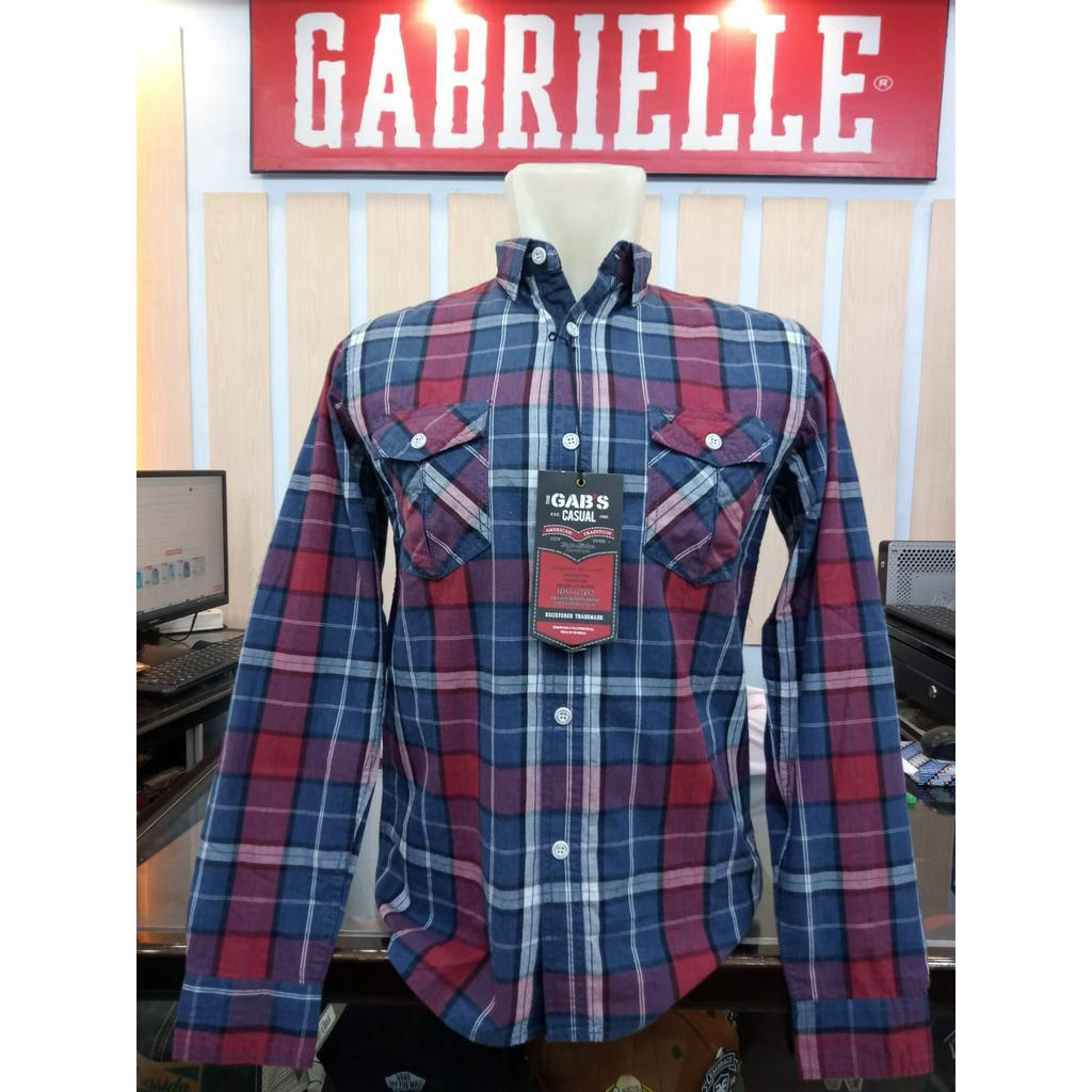 Kemeja Gabrielle Pria Lengan Panjang Original- GBLKPJ002