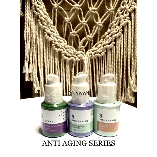 SOMETHINC SKIN SOLVER 1% pure retinol | level 1% encapsulated retinol | granactive snow retinoid 2%