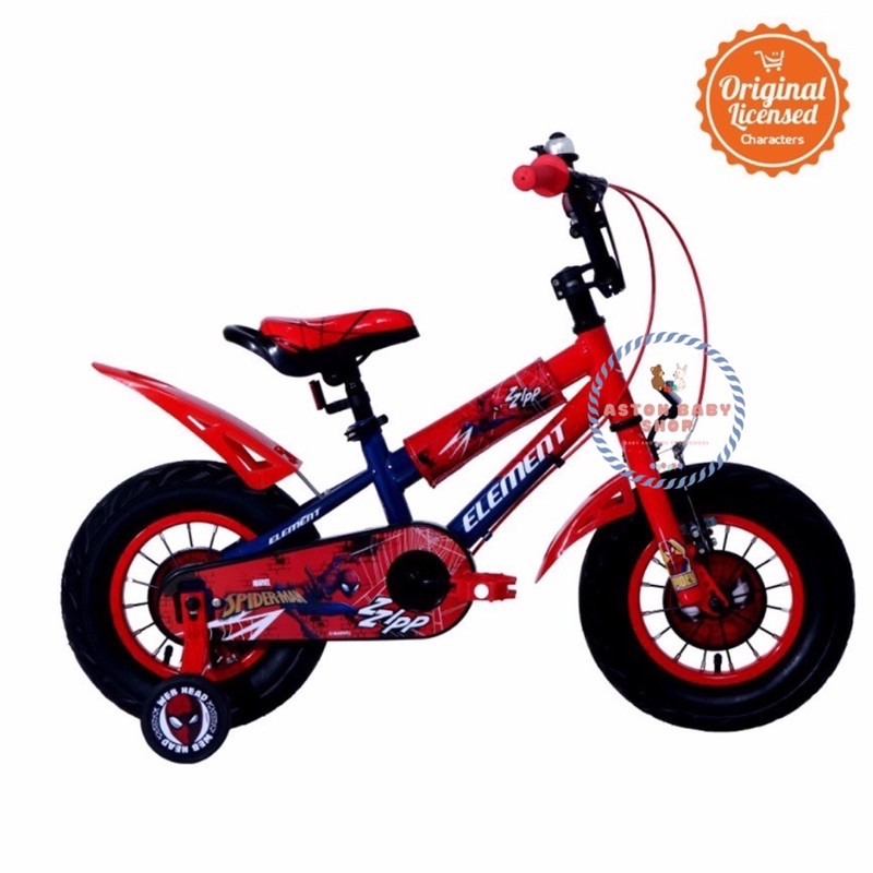 Sepeda Anak Element Spiderman 2.0 16 Inch