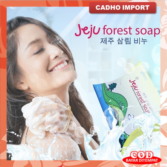 ORI JEJU FOREST SOAP SABUN CUCI MUKA KOREA WAJAH FACIAL WASH JERAWAT