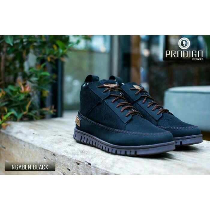 SEPATU PRIA | SEPATU MURAH | SEPATU HANDMADE BANDUNG | SEPATU Prodigo Ngaben Black