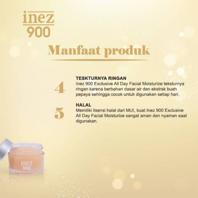 ❤️GROSIR❤️ INEZ 900 Exclusive All Day Facial Moisturizer