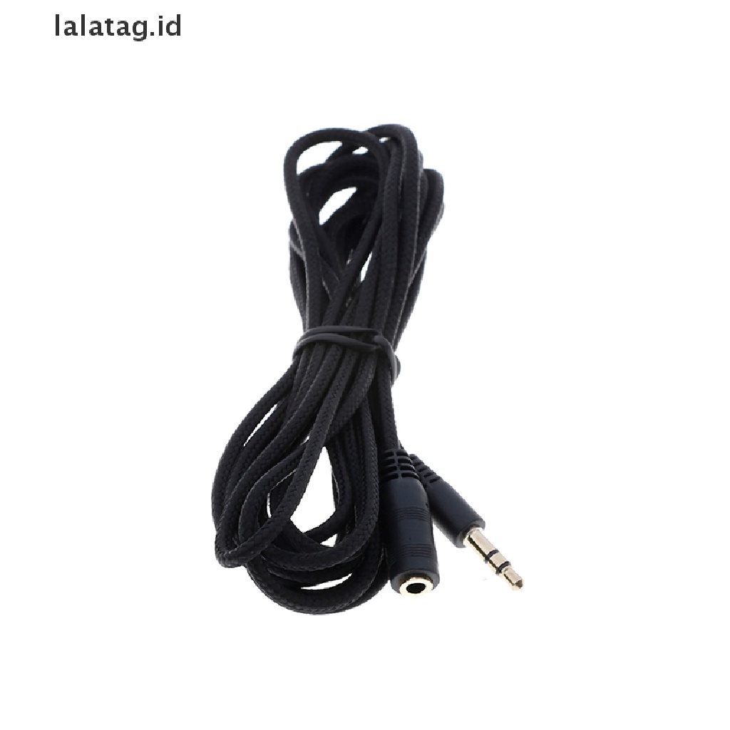 (Flyag) Kabel extension aux stereo male Ke female Dengan Jack 3.5mm Untuk Headphone (ID)