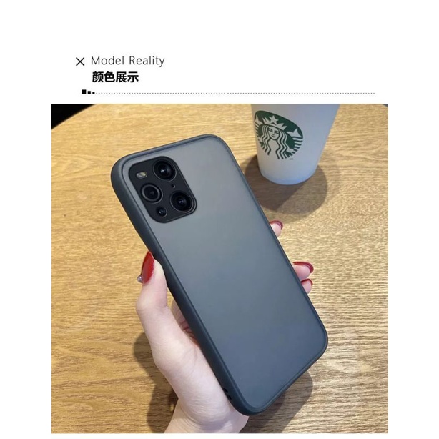 Soft Case Oppo Find X3 Pro My Choice Aero Color Button Matte