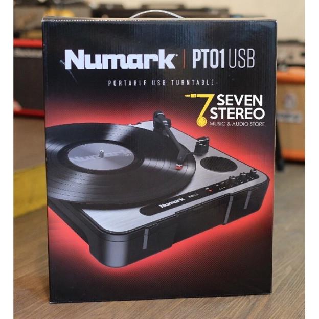 Gercep Numark Pt01 Usb Portable Vinyl-Archiving Turntable