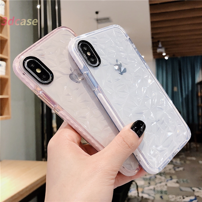 Silicone Case Premium Compatible For IPhone 11 SE 2020 6 6S 7 8 Plus 6Plus 6SPlus 8Plus 7Plus X XR XS XSMAX Diamond Cover