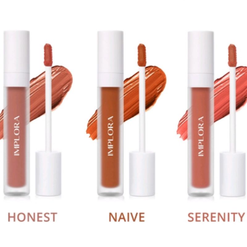 Implora Lip Velvet Cream Lipstik