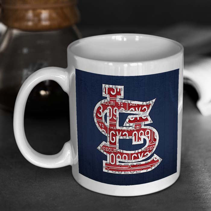 St Louis Cardinals Baseball Vintage Logo Design Mug Keramik