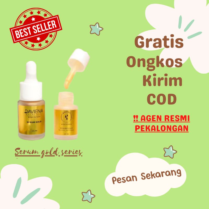 Daviena serum gold series | Daviena | Daviena skincare | Daviena skincare pekalongan