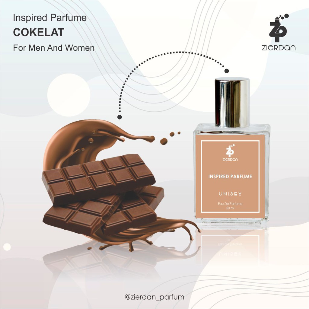 Zierdan Inspired Parfum Coklat / Cokelat Parfume Farfum Minyak Wangi Tahan Lama Pria &amp; Wanita Unisex