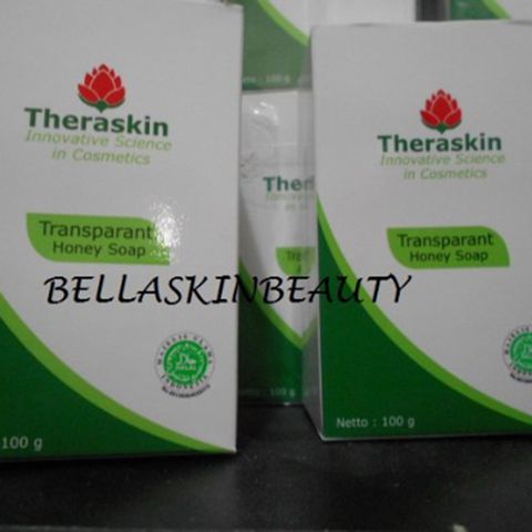 THERASKIN TRANSPARANT HONEY SOAP ~ SABUN MADU