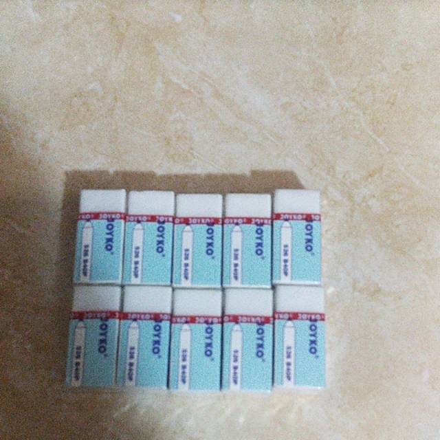 

•Toko Serba Murah• Penghapus Pensil Kecil Joyko B40 Putih (1pcs/satuan)