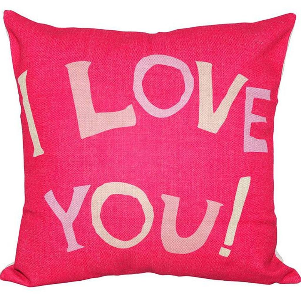 Hermosa Bantal 45x45 I love you