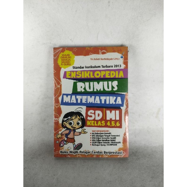 Ensiklopedia Rumus Matematika SD/MI kelas 4,5,6 . vrf0