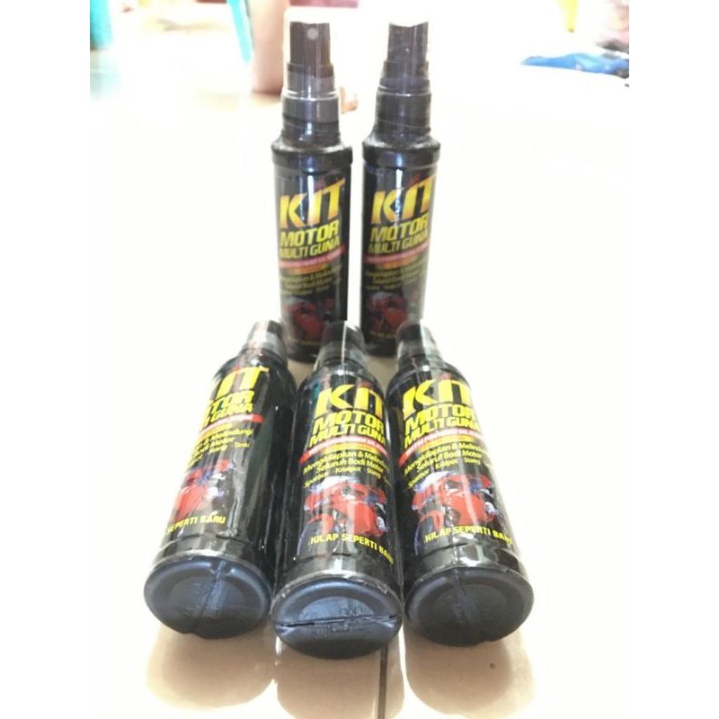 KIT MOTOR SERBA GUNA KIT SEMPROT SERBA GUNA PENGKILAP MOTOR CAIRAN PENGKILAP MOTOR