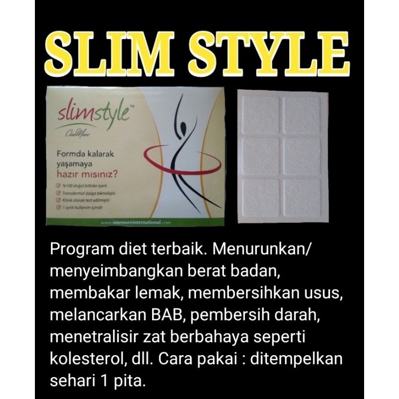 Slim Style One More International Koyo Pelangsing harga per pak 30 patch