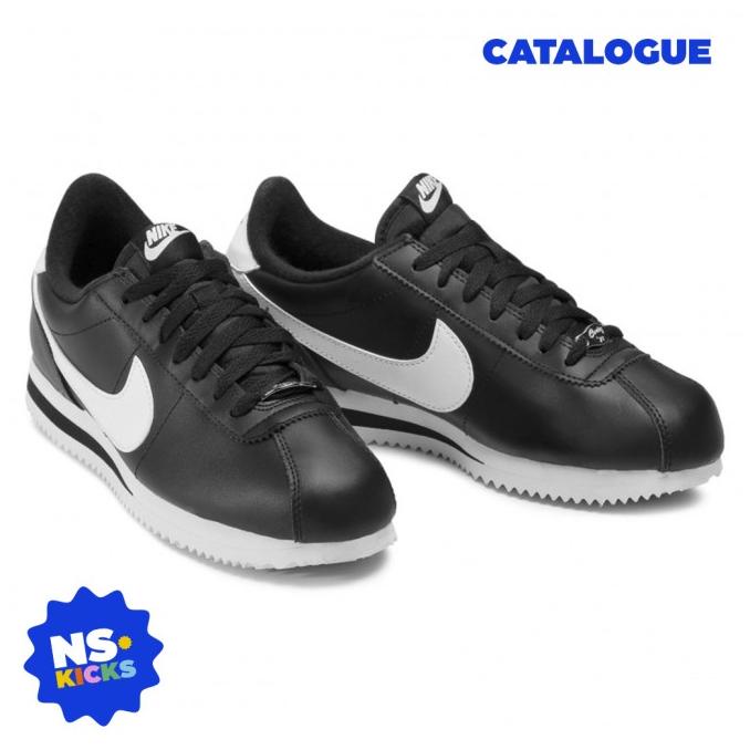 Nike Cortez Leather Noir Blanc Original Nike Classic Cortez Thebest